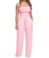 ESTRADA| Strapless waist jumpsuit